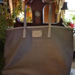 Michael Kors silver tote